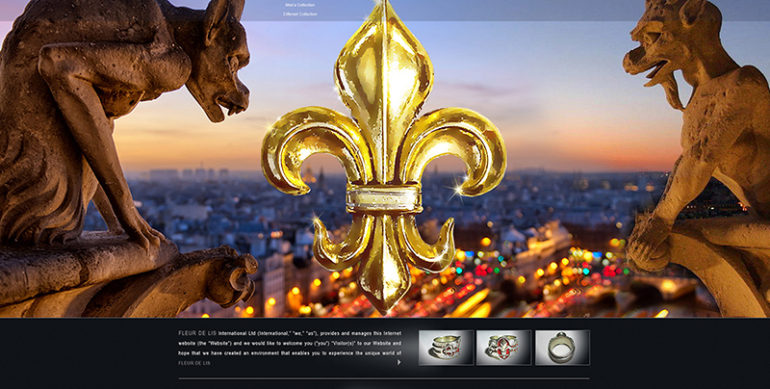 Дизайн сайта – Fleurdelis.nyc